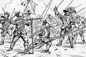 Zvesda Austrian Musketeers 16-17Th Cty 3 Zvesda Austrian Musketeers 16-17Th Cty