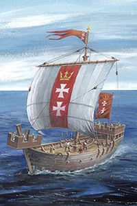Zvesda Hansa Cog-Crusaders Ship (Rr)