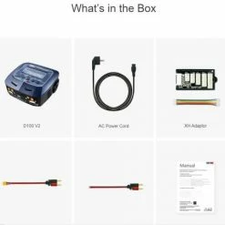 SkyRC D100 V2 AC/DC Dual Balance Charger / Discharger / Power Supply 9 SkyRC D100 V2 AC/DC Dual Balance Charger / Discharger / Power Supply -SkyRC Sales Shop SCH SK 100131 2825