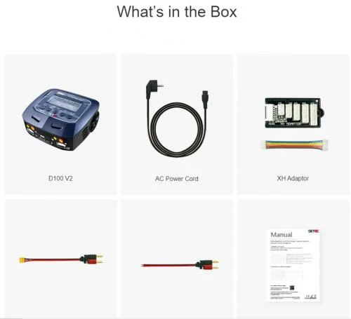 SkyRC D100 V2 AC/DC Dual Balance Charger / Discharger / Power Supply 6 SkyRC D100 V2 AC/DC Dual Balance Charger / Discharger / Power Supply - Image 4