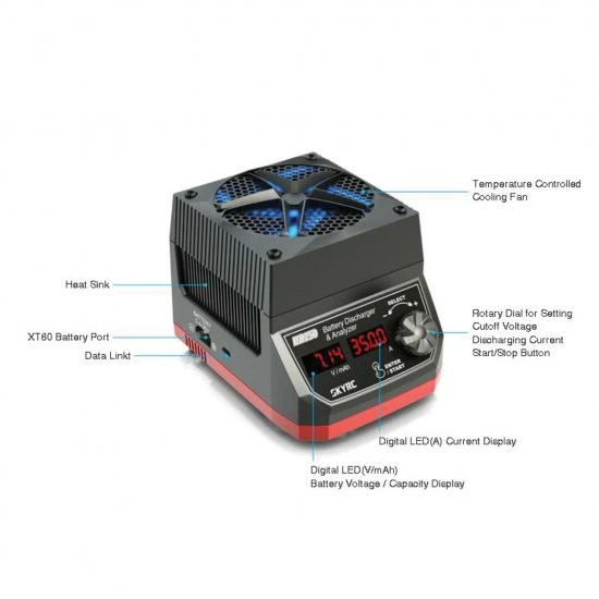 SkyRC SKY RC BD250 Discharger And Analyzer 4 SkyRC SKY RC BD250 Discharger And Analyzer - Image 2